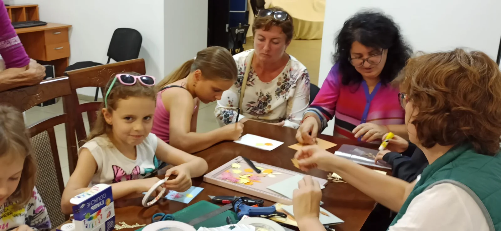 Atelier creativ pentru copii și adulți la Optima Fide