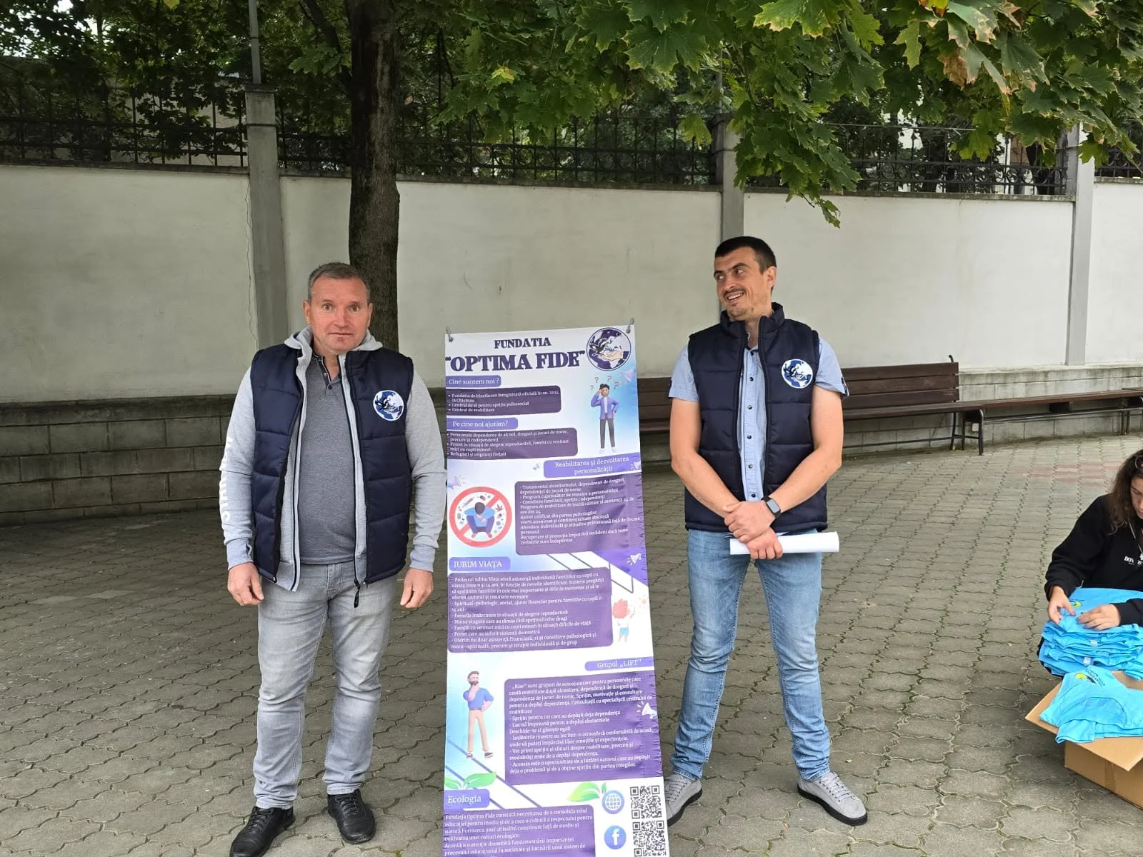 Reprezentanții Optima Fide informează populația despre serviciile sociale și programele de sprijin