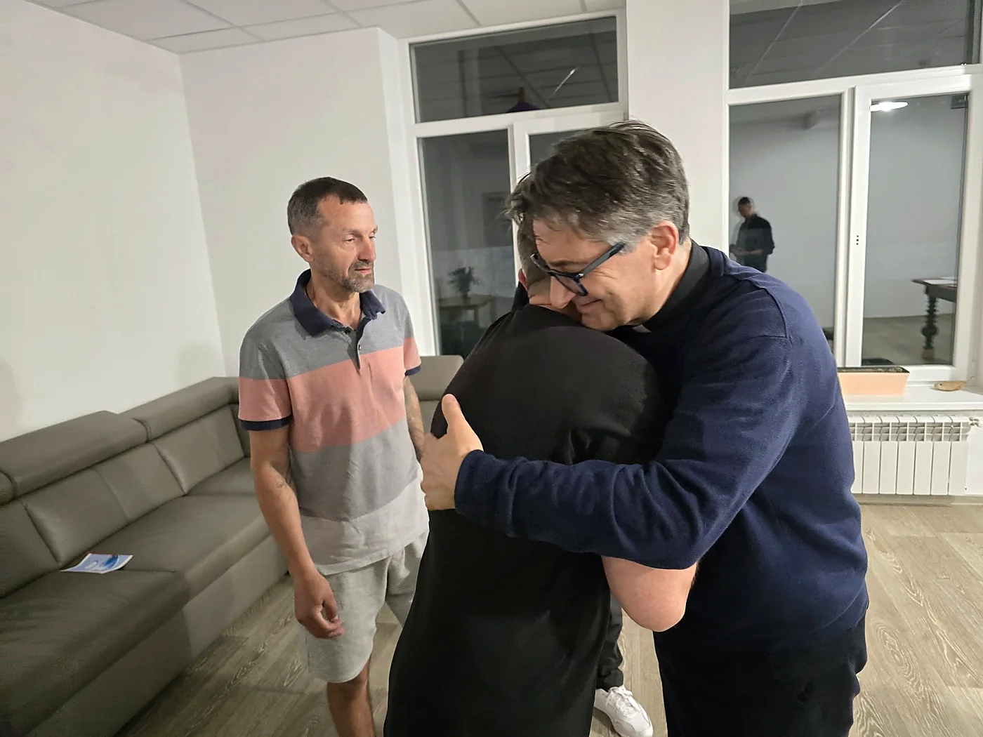 Sprijin și o întâlnire caldă în centrul Optima Fide